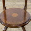 M-3830 Edwardian Mahogany Marquetry Side Table (4)