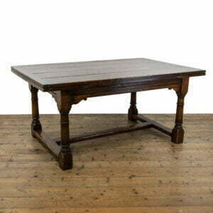 Antique Oak Extending Refectory Table
