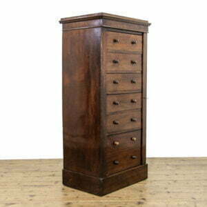 Victorian Mahogany Wellington Chest