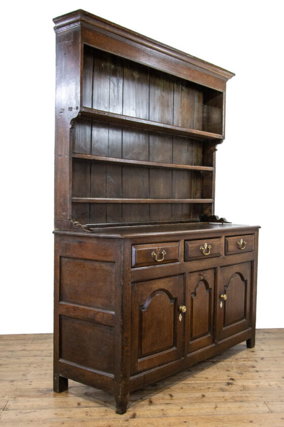 M-3844a Antique Welsh Oak Dresser Penderyn Antiques (7)
