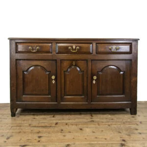 M-3844b Antique Welsh Oak Dresser Base Penderyn Antiques (1)