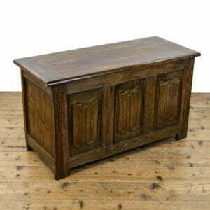 Early 20th Century Oak Blanket Box