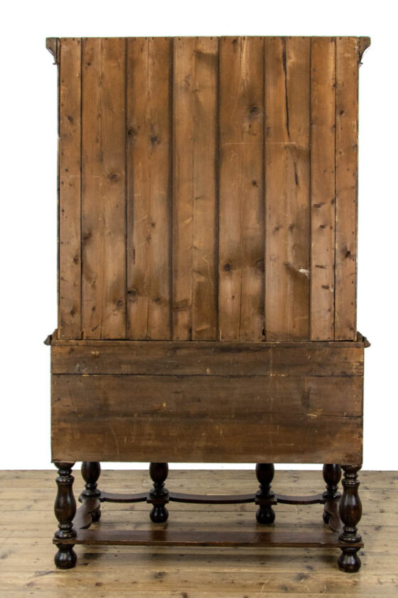 M-3930 Antique Walnut Chest on Stand Penderyn Antiques (8)