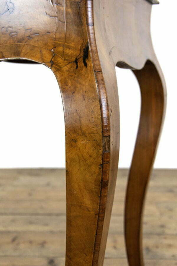 M-3933 Antique Walnut Marquetry Planter Penderyn Antiques (11)