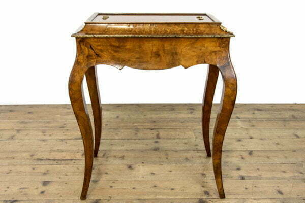 M-3933 Antique Walnut Marquetry Planter Penderyn Antiques (7)