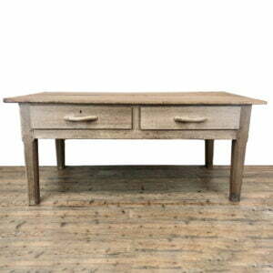 Early 20th Century Antique Oak and Pine Work Table