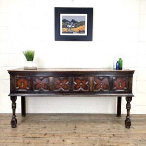 Antique 18th Century Geometric Dresser Base