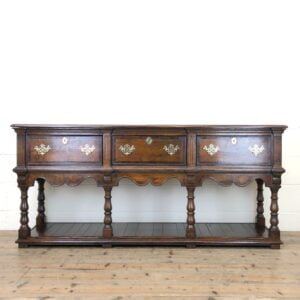 Large Oak Dresser Base Sideboard