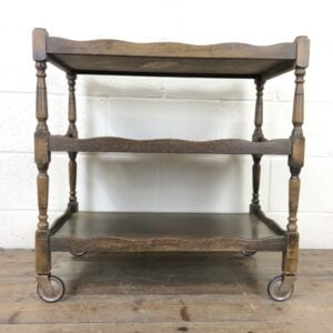 Antique Oak Drinks Trolley