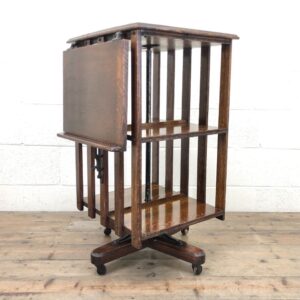 Antique Oak Revolving Bookcase