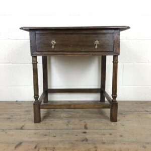 Early 20th Century Oak Side Table