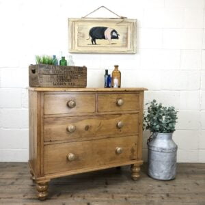 Pine Straight Front Chest of Drawers