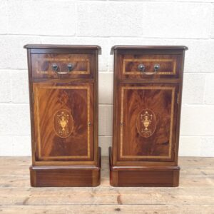 Pair of Mahogany Bedside Cabinets
