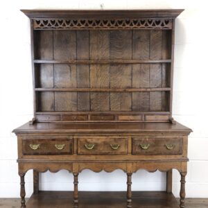 Antique Oak Pot Board Dresser