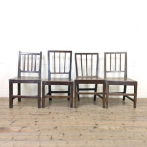 Mix and Match Set of 4 Antique Oak Dining Chairs