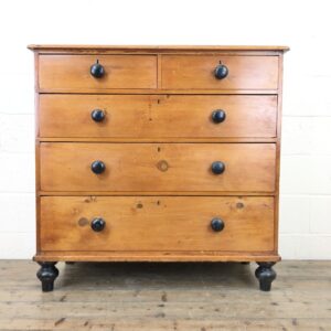 Victorian Stained Pine Chest of Drawers