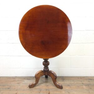 Antique 19th Century Mahogany Tripod Table
