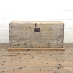 Antique Pine Domed Trunk
