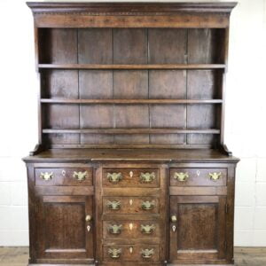 19th Century Antique Oak Kitchen Dresser