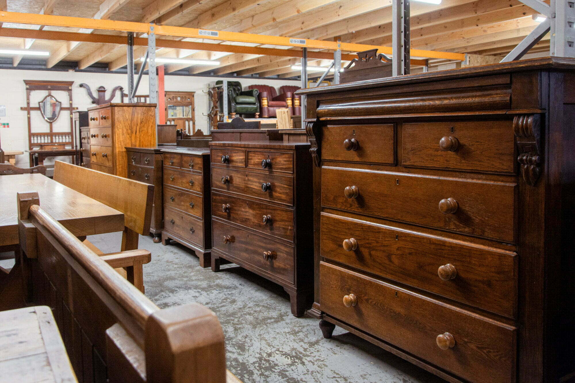 Read about the history of antique furniture