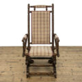 M-3530 Early M-3530 Early 20th Century Antique American Rocking Chair Penderyn Antiques (3)