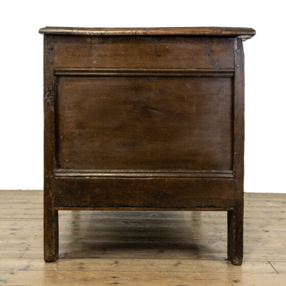 M-3811 Early 18th Century Carved Oak Coffer Penderyn Antiques (5)