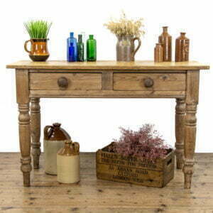 Rustic Antique Pine Farmhouse Table