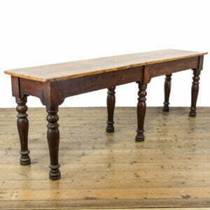 Victorian Antique Pine Serving Table