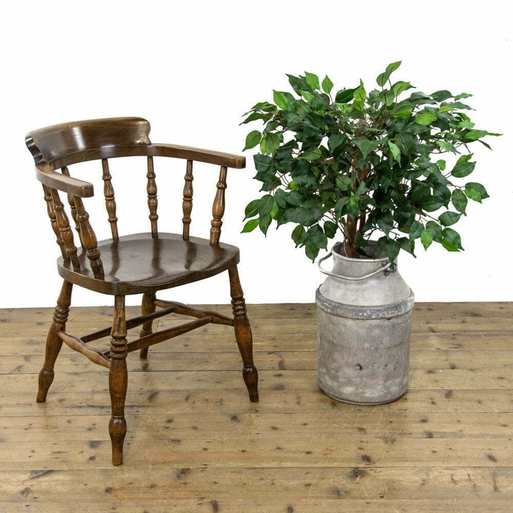 Antique Beech and Elm Smokers Bow Chair