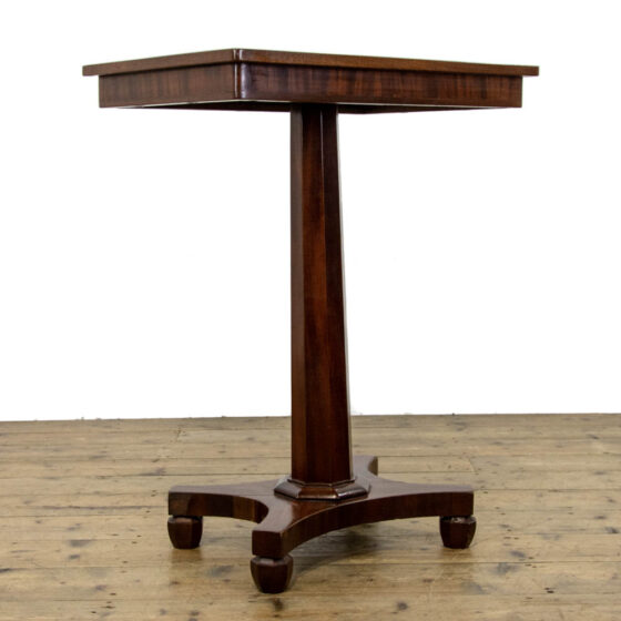 M-3870 Antique Side Table with Inlaid Top Penderyn Antiques (2)