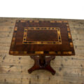 M-3870 Antique Side Table with Inlaid Top Penderyn Antiques (3)