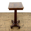 M-3870 Antique Side Table with Inlaid Top Penderyn Antiques (5)