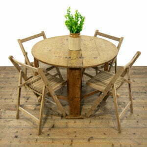 Antique 19th Century Folding Dining Set