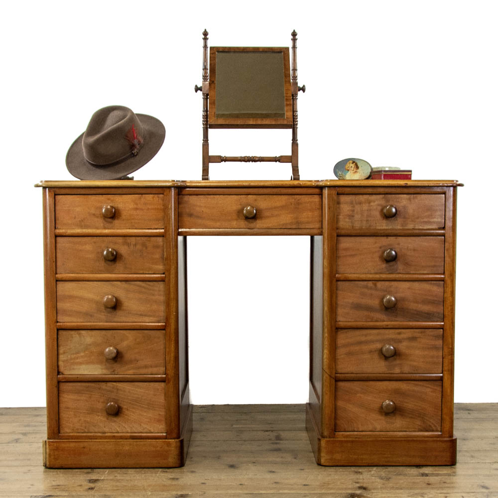 Antique Mahogany Dressing Table or Desk