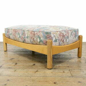 Vintage Ercol Upholstered Footstool