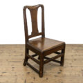 M-3967 18th Century Antique Oak Side Chair Penderyn Antiques (2)