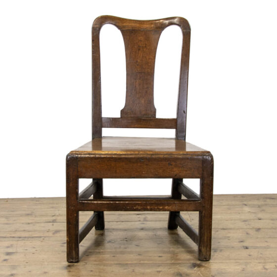 M-3967 18th Century Antique Oak Side Chair Penderyn Antiques (4)