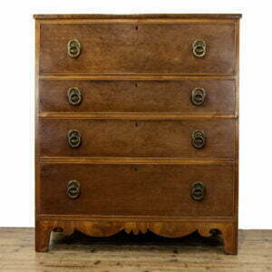 M-3974 Large Victorian Secretaire Chest Penderyn Antiques (1)