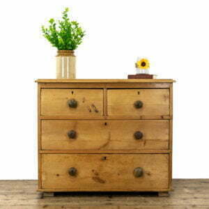 Small Antique Pine Chest of Drawers