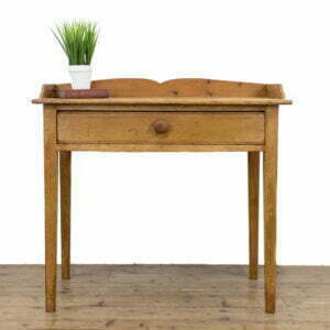 Antique Pine Single Drawer Side Table