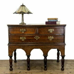 Georgian Antique Oak Side Table