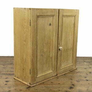 19th Century Antique Pine Wall Hanging Cupboard
