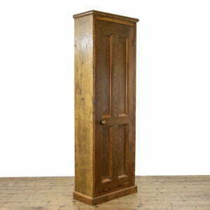 Tall Reclaimed Pitch Pine Cupboard with Shelves