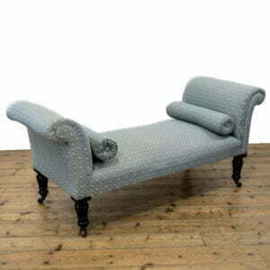 Victorian Antique Upholstered Window Seat