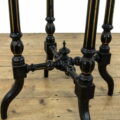 M-4075 Victorian Ebonised Octagonal Table Penderyn Antiques (5)