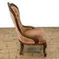 M-4104 Victorian Walnut Button Back Salon Chair Penderyn Antiques (8)