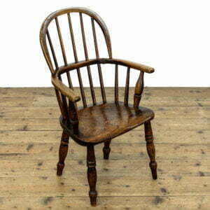 Antique Ash and Elm Child’s Windsor Armchair