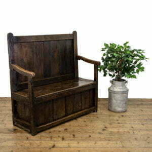 18th Century Antique Oak Settle
