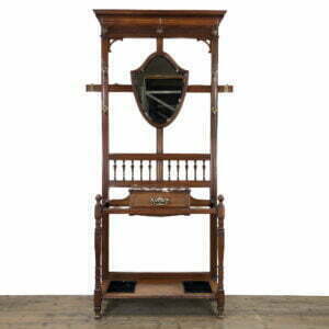 Antique Mahogany Hall Stand