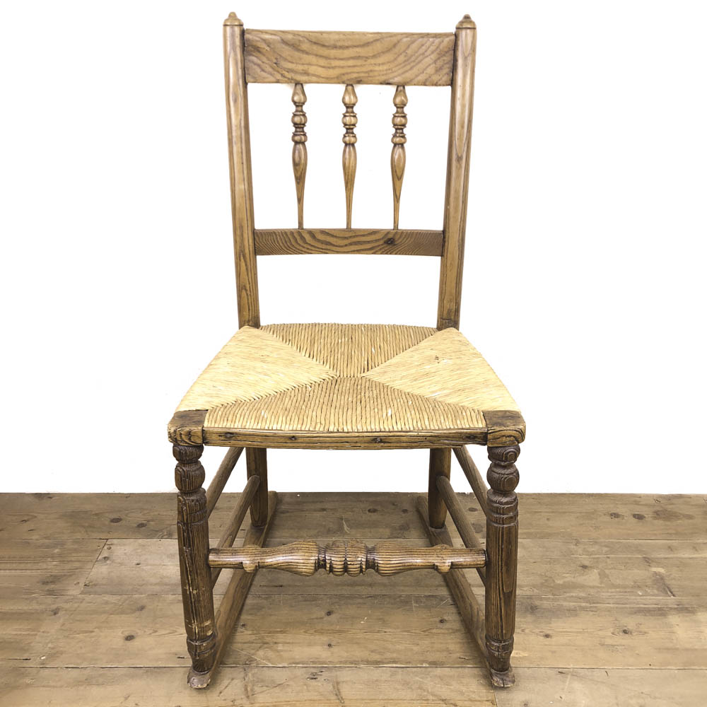 Antique Ash and Elm Rocking Chair